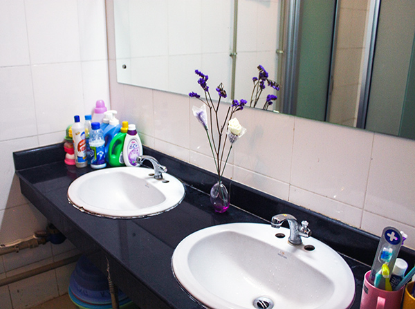 卫生间物品整洁