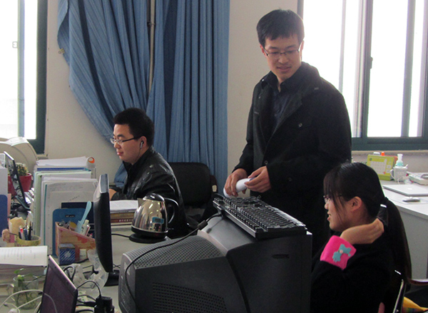 实验室卫生检查现场