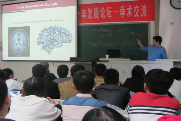 李纯明老师讲座现场