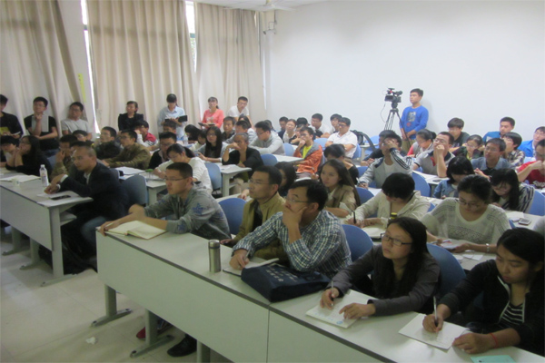 李纯明老师讲座现场